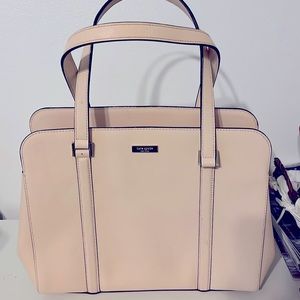 Kate Spade blush colored satchel